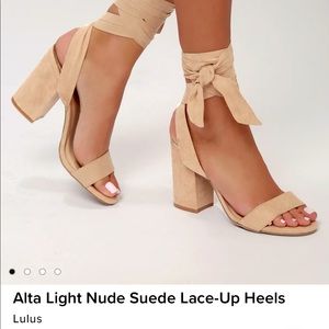 Lulu’s Alta heels, size 6.5. Still in box! NWT.